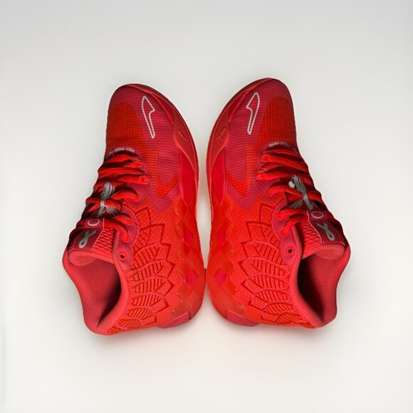 Puma MB.01 LaMelo Ball Red Breast Cancer Awareness Basketball Shoes 6.5 US - Picture 2 of 16